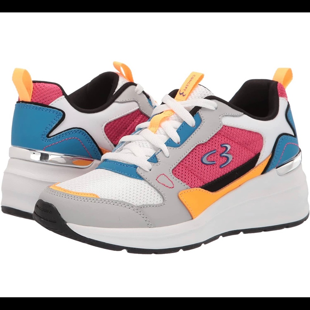 Concept 3 by Skechers Women's Elevated Sunshine Sneaker